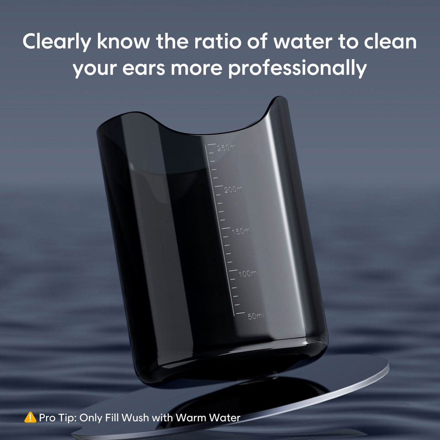 E30 Professional Electric Ear Irrigation and Ear Wax Removal Kit - Type-C Charging, 4 Pressure Levels, 200ML Tank & 10 Specialized Nozzles(9pcs 1-hole Nozzles & 1pcs 5-hole Nozzle)