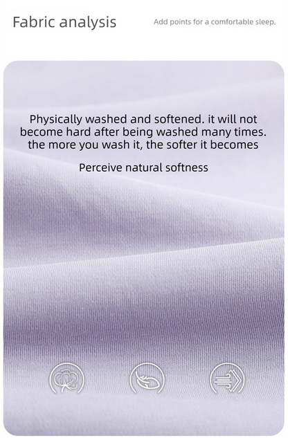 Purple  XL size Women's Cotton Robe â€” Autumn/Winter Bathrobe & Morning Gown | Long Sleeve, Mid-Length, Plus Size | Loose, Comfortable, and Machine Washable | Suitable for All Seasons