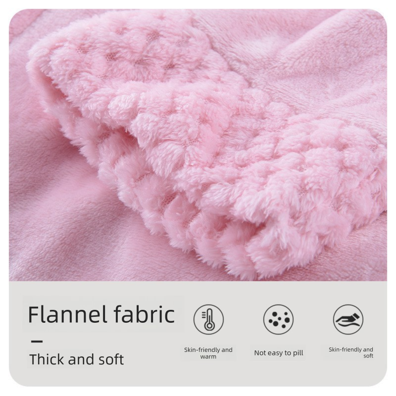 Grey XL size Plush Flannel Robe for Couples - Thickened Warm Bathrobe with Shawl Collar, Soft Fleece Material, Unisex Long Style for Winter Home Wear