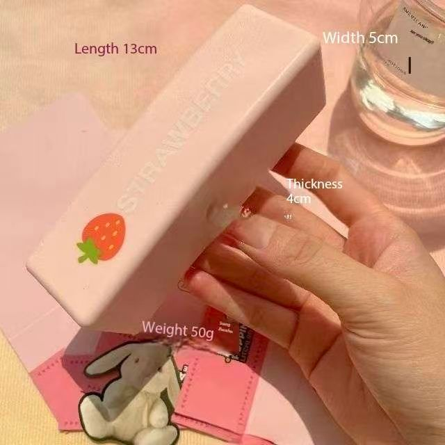 Strawberry Super Wet Soft Milk Bar Squishy Toy, Slow Rising PU Stress Relief Squeeze Stick, Ultra Soft Finger Sucking Decompression Toy,  Fidget Sensory Toy