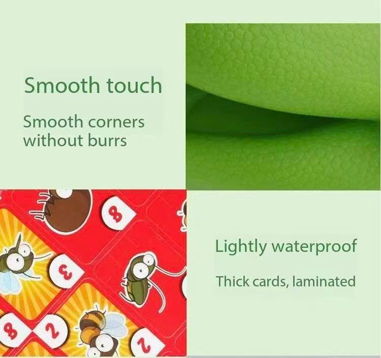 2 Player  Frog Tongue Game Lizard Mask Card Battle Family Board Game Parent-Child Interactive Party Game Silicone Material 4+ Years Educational Toy Memory Challenge