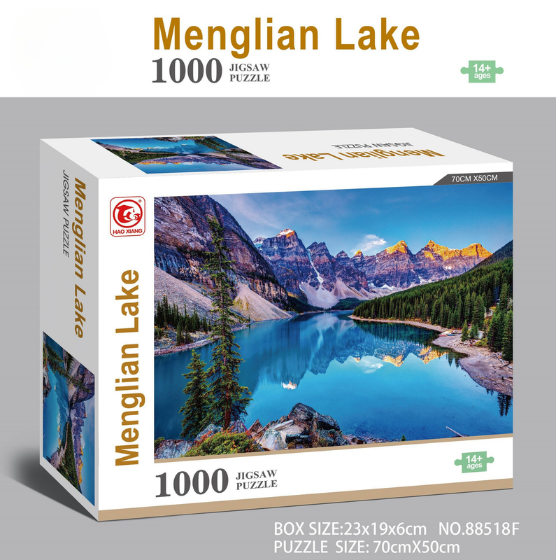 1000 piece  Jigsaw Puzzle for Adults - Landscape Cityscape Art, Premium Quality Paper Cardboard, 70x50cm Finished Size, Stress Relief Brain Game Gift for Ages 14+ ã€Aegean Seaã€‘