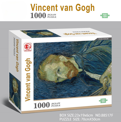 1000 piece  Jigsaw Puzzle for Adults - Landscape Cityscape Art, Premium Quality Paper Cardboard, 70x50cm Finished Size, Stress Relief Brain Game Gift for Ages 14+ ã€Aegean Seaã€‘