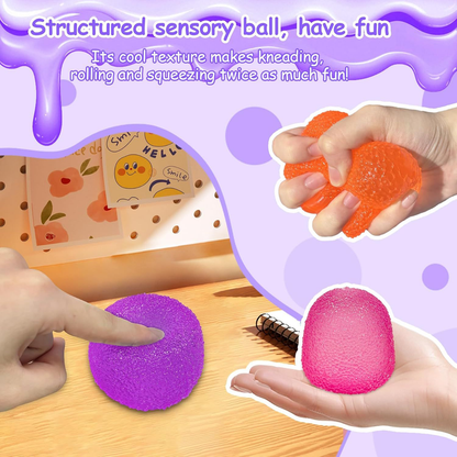 Blue Candy Gummy Bear Squishy Stress Relief Toy - Slow Rising Squeeze Fidget Toys, Soft TPR Sensory Toy for Anxiety Relief, Cute Kawaii Decompression Gift