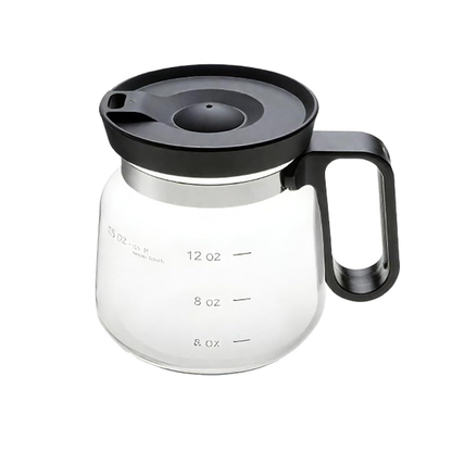 16oz Glass Coffee Mug with Handle and Straw Lid - Heat Resistant Borosilicate Glass Pitcher Cup with Measuring Scale - Large Capacity Clear Tea Cup for Hot Cold Beverages - Dishwasher Safe