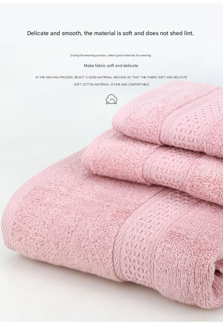 3-Piece Bright yellow Towel Set - Soft Absorbent Bath, Hand & Face Towels with Jacquard Weave, Gift Set for Home, Hotel, or Gifting - Durable, Low-Lint, Machine Washable