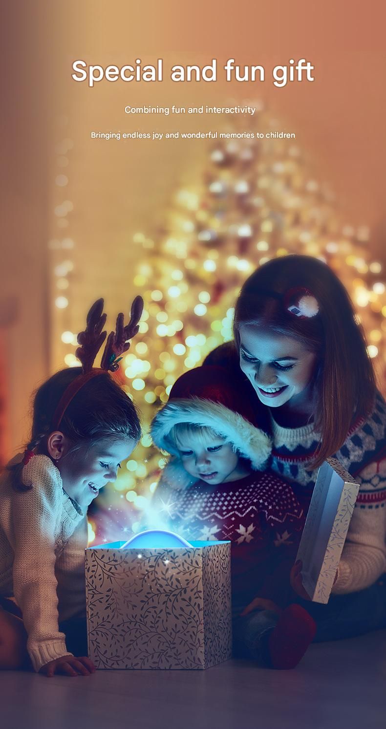 Jellyfish Ocean Wave Projector Night Light - USB Powered with Remote Control, 2 Timer Settings, Dual Mode Projection and Night Light, Romantic Bedroom Decor, Kids Gift