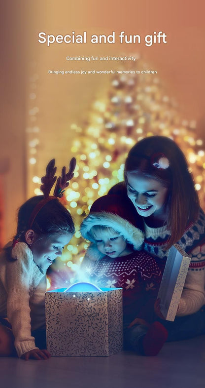 Jellyfish Ocean Wave Projector Night Light - USB Powered with Remote Control, 2 Timer Settings, Dual Mode Projection and Night Light, Romantic Bedroom Decor, Kids Gift