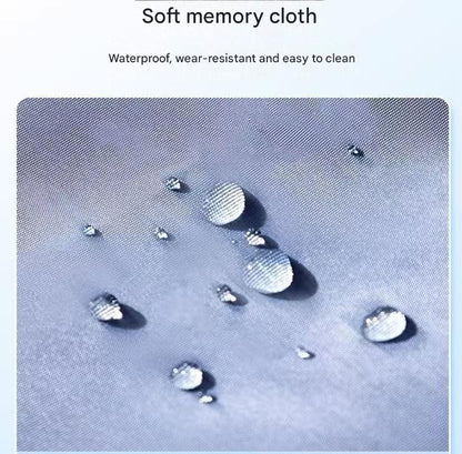 Grey L size Pet Waterproof Full-Body Dust-Proof Pants with Belly Coverage - Adjustable Straps, 4-Leg Protection for Small Dogs, Easy Clean Outdoor Wear