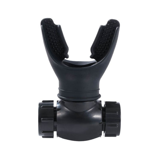 Black Portable Breathing Resistance Trainer - Medical-Grade Silicone & ABS, Adjustable Dual-Channel Respiratory Exercise Device- For Lung Capacity, Diaphragm Strength & Endurance Training