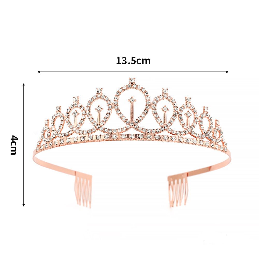 2-piece Golden Birthday Girl Tiara and Sash Set - Elegant Rhinestone Alloy Crown with , Glitter "BIRTHDAY GIRL" Sash & Safety Pin - Perfect Princess Party Accessory for Women and Girls