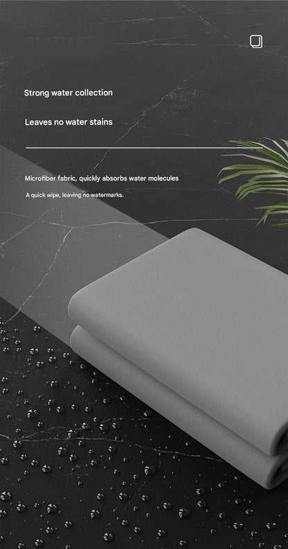 30*30 cm Grey Coral Fleece & Suede Microfiber Cloth Double-Sided Car Wash Towel  , 5X Water Absorption, Scratch-Free & Lint-Free, 360Â° Stitched Edge for Car Detailing, Glass, Home Cleaning - Multi-Purpose Auto Care Cloth