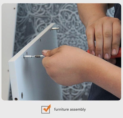 2-piece Green One 8-inch Phillips screwdriver and one 8-inch flathead screwdriver  Impact-Resistant Magnetic Screwdriver with Through-Tang Shaft — Chrome Vanadium Steel Bit, Ergonomic Non-Slip Handle — Ideal for Automotive Repair, Machinery Maintenance, F