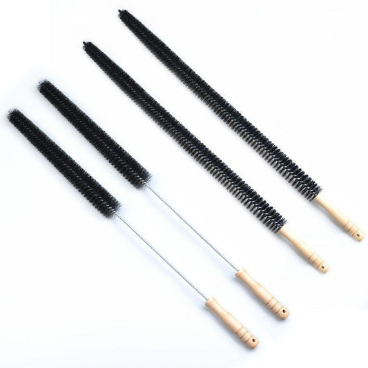 Washing Machine Cleaning Brush Set - 4 Piece Long Handle Pipe Cleaner Kit for Drum Drain and Deep Cleaning