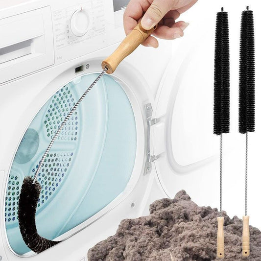 Washing Machine Cleaning Brush Set - 4 Piece Long Handle Pipe Cleaner Kit for Drum Drain and Deep Cleaning