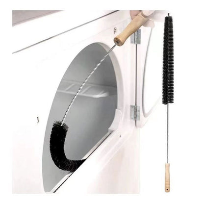 Washing Machine Cleaning Brush Set - 4 Piece Long Handle Pipe Cleaner Kit for Drum Drain and Deep Cleaning