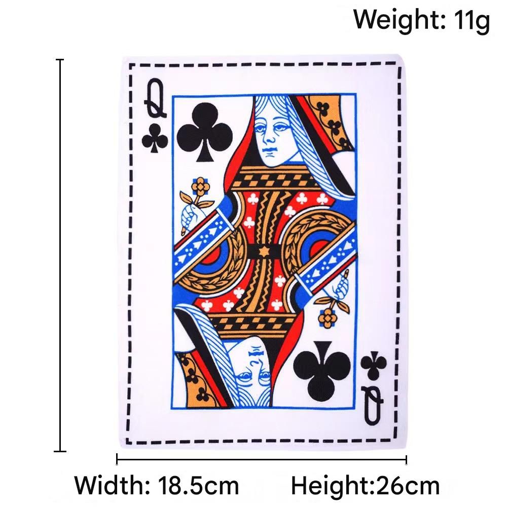 Dog Chew Toy Set - 10 Piece Playing Card Crinkle Sound Toys for Dogs(Q)