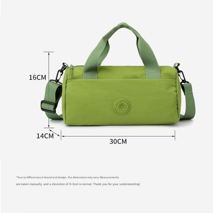 Green Lightweight Large Capacity Sports Duffel Bag - Portable Crossbody Travel Gym Handbag for Yoga Outdoor Activities