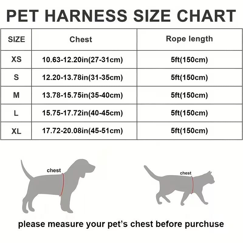 Black Breathable Dog Harness and Leash Set - Adjustable Reflective Pet Vest with Swivel Clip(Size: XS)