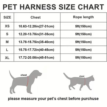 Black Breathable Dog Harness and Leash Set - Adjustable Reflective Pet Vest with Swivel Clip(Size: M)