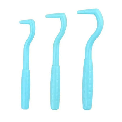 2-Pack  Blue Pet Tick Remover Tool Set - Small Medium Large Flea and Tick Hook Removers