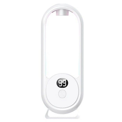 White Smart Aromatherapy Diffuser - Ultrasonic Mist Air Freshener with LED Light and Wall Mount