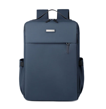 Blue Large Capacity Airbag Backpack Multi-Compartment Laptop Backpack Travel Business Bag