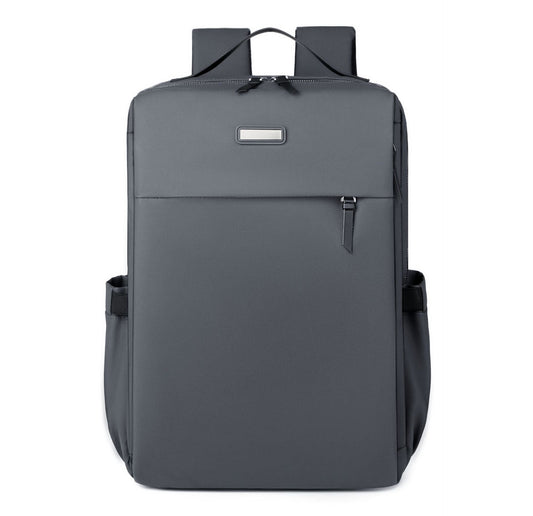 Dark grey Large Capacity Airbag Backpack Multi-Compartment Laptop Backpack Travel Business Bag