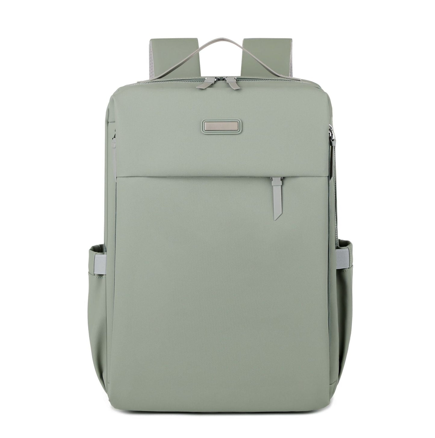 Green Large Capacity Airbag Backpack Multi-Compartment Laptop Backpack Travel Business Bag