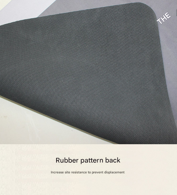 Kitchen Countertop Drainage Mat Absorbent Quick Dry Tech Velvet Dish Drying Pad 40x60cm(CD0075-1)