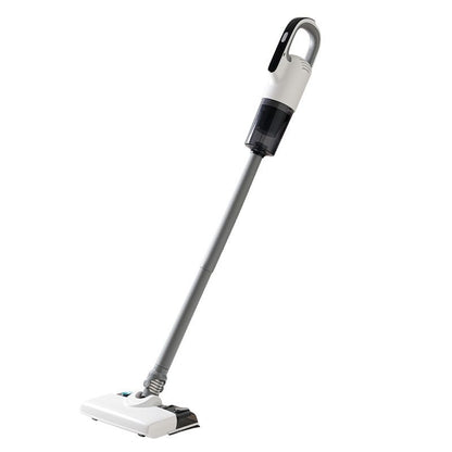White Wireless Stick Vacuum and Stereoscopic Mop with 2 Filters, Swivel Brush Head and 106cm Handled Pole - One Click Operation, 19KPA Super Suction, 300ML Detachable Water Tank, 600ML Dust Cup for Floor Blind Spot and Wet Dry Dual Use