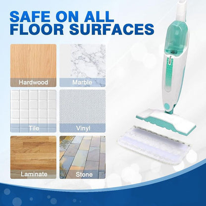 Shark Steam Mop Replacement Microfiber Scrubbing Pads 6 Pack - Reusable Machine Washable Floor Cleaning Pads 32 x 16.5 cm, Compatible with Shark S1000, S1000A, S1000C, S1000WM, S1001C