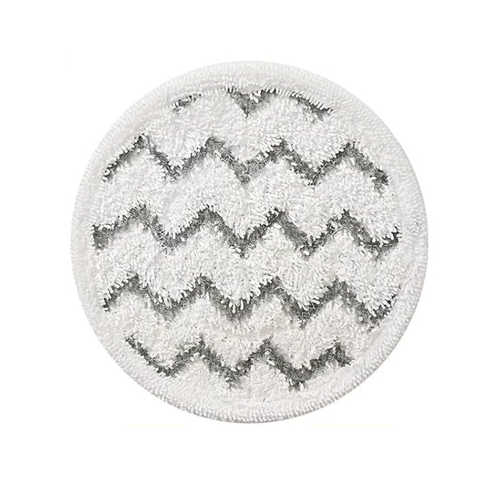 Style 5 Shark Steam Dual-Head Mop Replacement Pads 8 Pack - 7.5 Inch Reusable Round Microfiber Scrubbing Pads Compatible with Shark S7000, S7201, S8001, S8201, S7001, S7000AMZ, S7001TGT, S7005, S7020