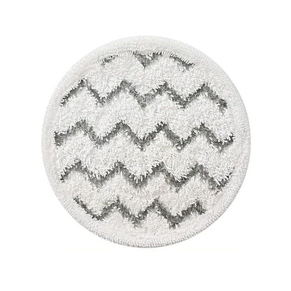 Style 5 Shark Steam Dual-Head Mop Replacement Pads 8 Pack - 7.5 Inch Reusable Round Microfiber Scrubbing Pads Compatible with Shark S7000, S7201, S8001, S8201, S7001, S7000AMZ, S7001TGT, S7005, S7020