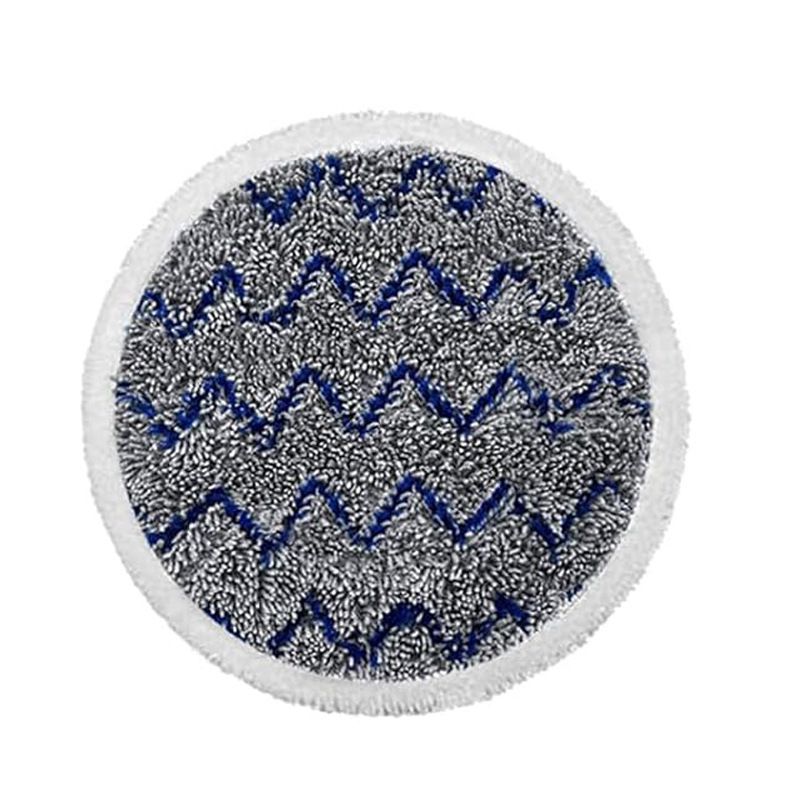 Style 6 Shark Steam Dual-Head Mop Replacement Pads 8 Pack - 7.5 Inch Reusable Round Microfiber Scrubbing Pads Compatible with Shark S7000, S7201, S8001, S8201, S7001, S7000AMZ, S7001TGT, S7005, S7020