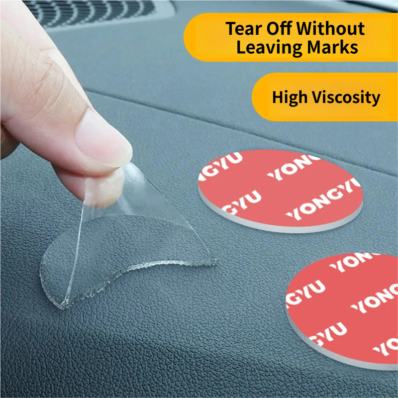 Red Compact 360Â° Adjustable Car Heater Fan with 20PCS Removable Nano Double Sided Adhesive Pads - Fast Defrost & Demister, Dual Mode Heat & Cooling Fan, Free No Trace Mounting Kit for Car Interior and Home Use