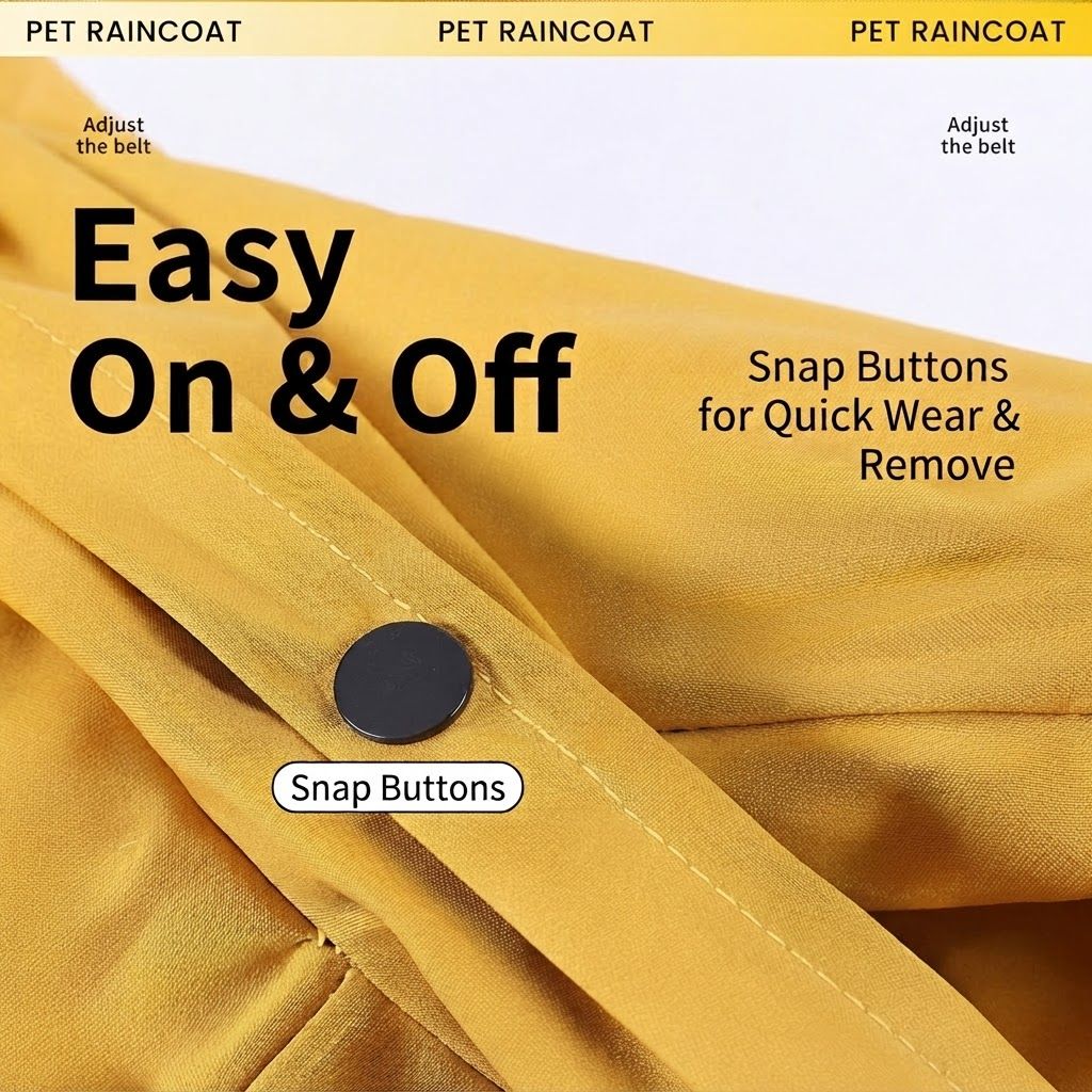 Purple Waterproof Full Body Dog Raincoat with Adjustable Hood & Waist, Easy Snap Closure and Hidden Leash Opening - Lightweight Four-Leg Reflective Pet Rain Suit for Small Medium Large Dogs, XXL Size