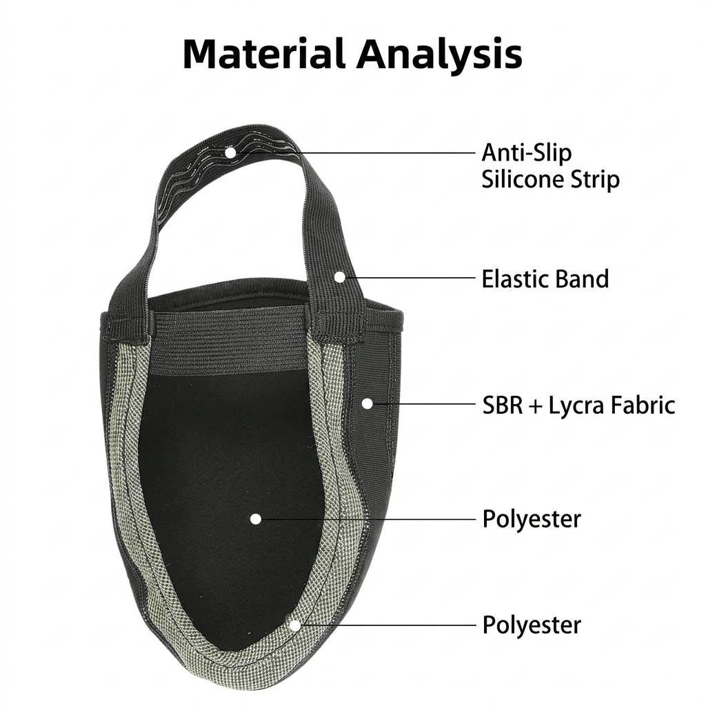 S Size Waterproof & Dustproof Cycling Half Shoe Covers, Windproof Warm Lycra Toe Cover with Dual Elastic Anti Slip Strap and Quick-Wear Design for Winter Road Mountain Biking and Outdoor Activities