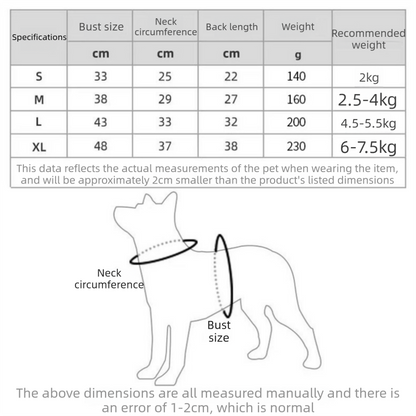 Grey L size Winter Dog Jumpsuit Coat – Waterproof Four-Leg Pet Jacket with Reflective Harness Clip, Windproof Warm Padded Puppy Snowsuit, Adjustable Polyester Dog Clothing for Small to Medium Dogs