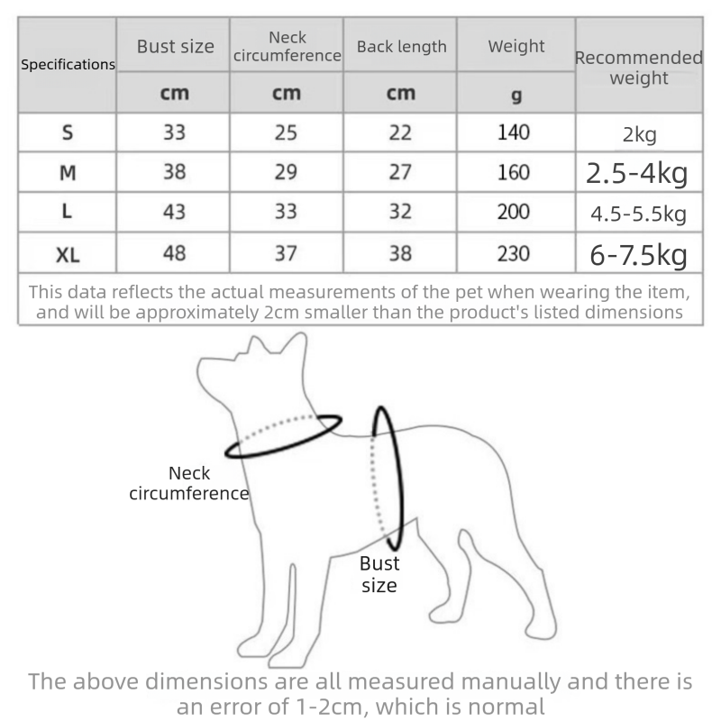 Orange S size Winter Dog Jumpsuit Coat – Waterproof Four-Leg Pet Jacket with Reflective Harness Clip, Windproof Warm Padded Puppy Snowsuit, Adjustable Polyester Dog Clothing for Small to Medium Dogs