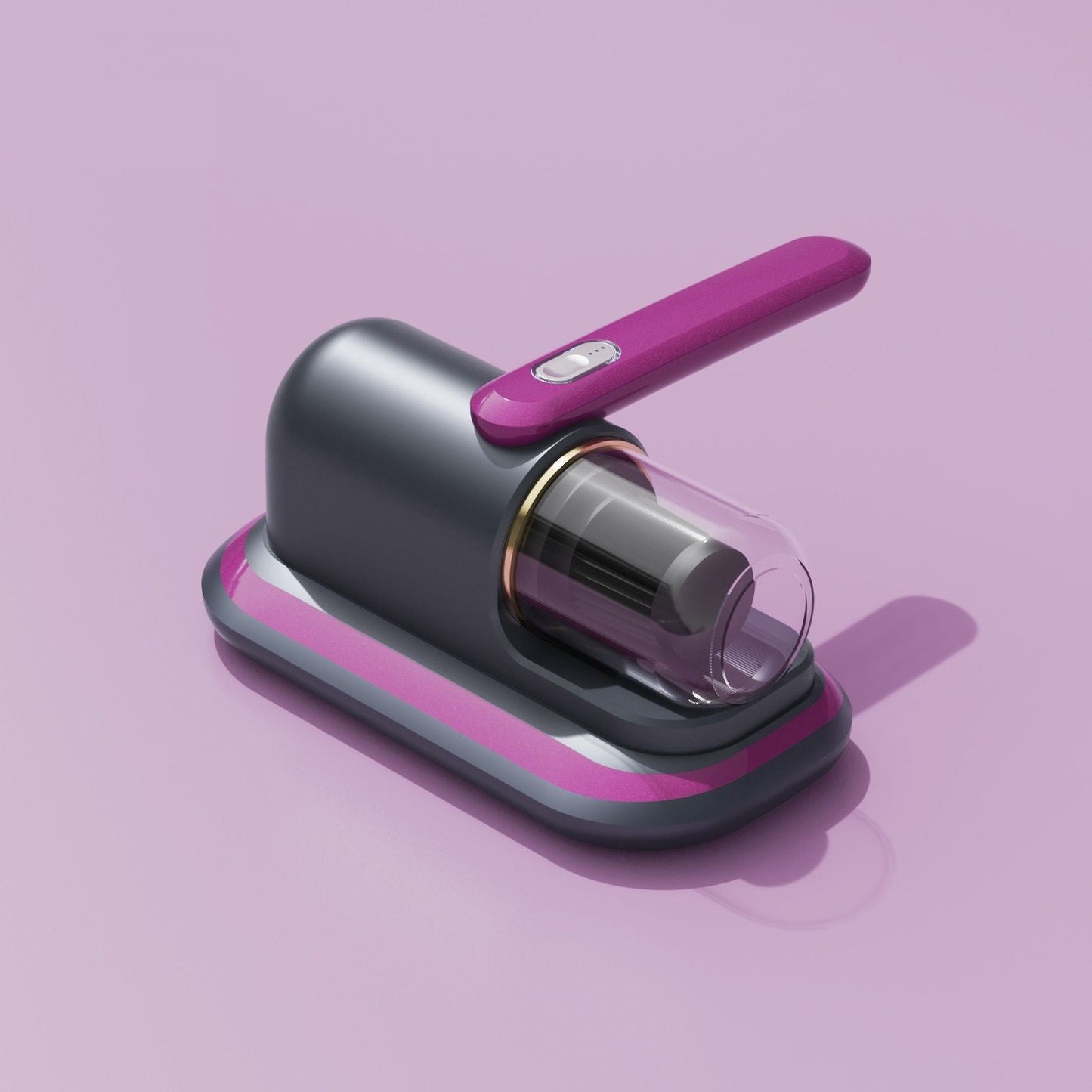 2-piece Home Cleaning  Bundle - Purple UV Mattress Mite Vacuum Cleaner & White Cordless Handheld Stick Vacuum Set, Wireless Rechargeable Home Car Pet Hair Cleaning Kit