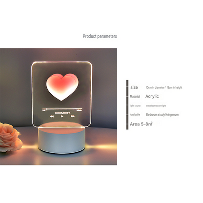 Creative Romantic Home Gift Set - Pink Dual Spray USB Humidifier with  Warm LED Night Light and White Acrylic Decorative Ambient Lamp, Portable Lamp and Car Humidifier Bundle for Bedroom Office Living Room
