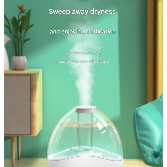 Blue 1.5L Ultrasonic Humidifier with 360Â° Rotating Mist Nozzle, Quiet Aroma Diffuser & 7-Color Night Light, ABS Desktop Air Moisturizer for Bedroom, Office & Home
