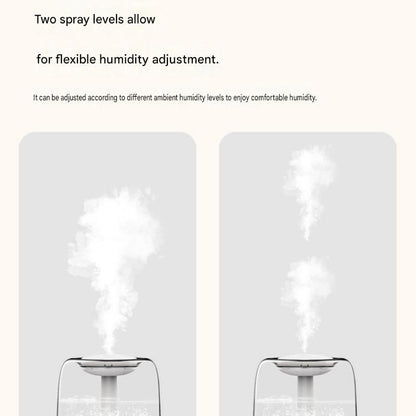 Black 650ML USB Mini Humidifier with Aromatherapy Function, Cool Mist Air Humidifier for Bedroom, Home Office, Quiet Large Mist Output Diffuser with Night Light