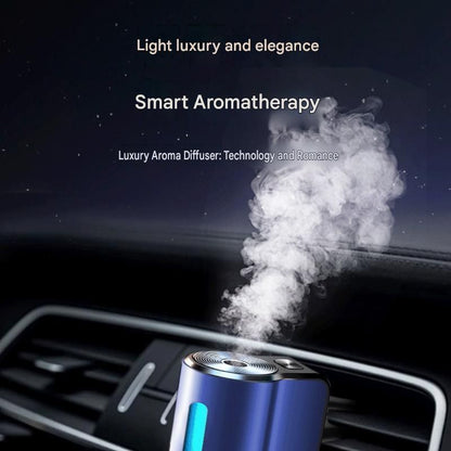 2 pcs Car interior essentials set-Blue Car Air Vent Aroma Diffuser &Black  Hanging Storage Bin- hanging storage container that is convenient to use and Compact