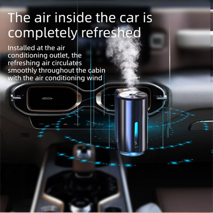 2 pcs Car interior essentials set-Blue Car Air Vent Aroma Diffuser &Black  Hanging Storage Bin- hanging storage container that is convenient to use and Compact