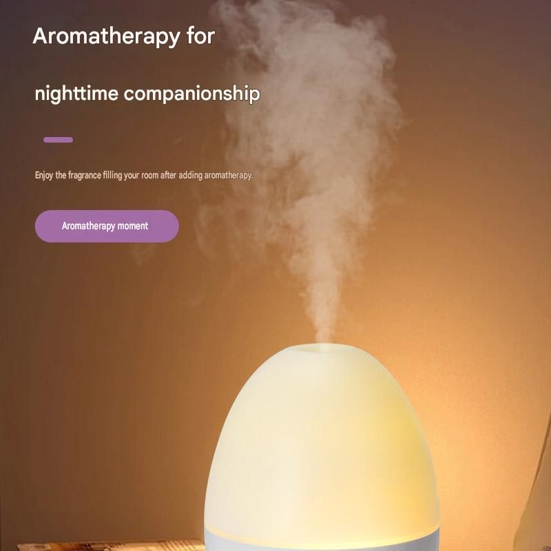 White Bud-shaped aroma diffuser 150ml Ultrasonic Aroma Diffuser Humidifier with Night Light â€“ Essential Oil Fragrance Diffuser for Bedroom, Living Room, Office & Bathroom