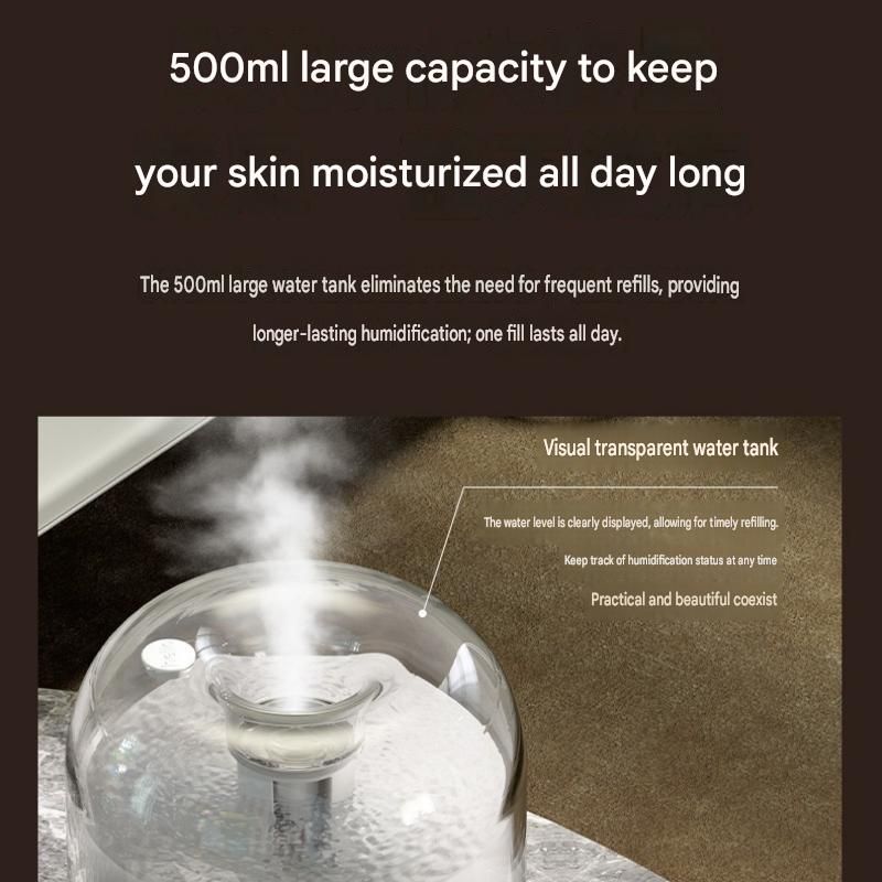 2-piece Bedroom Atmosphere Bundle â€“ White Ultrasonic Aroma diffuser Humidifier & Starry Sky Series Projector Night Light for Relaxing Home Decor, Perfect Gift for Her