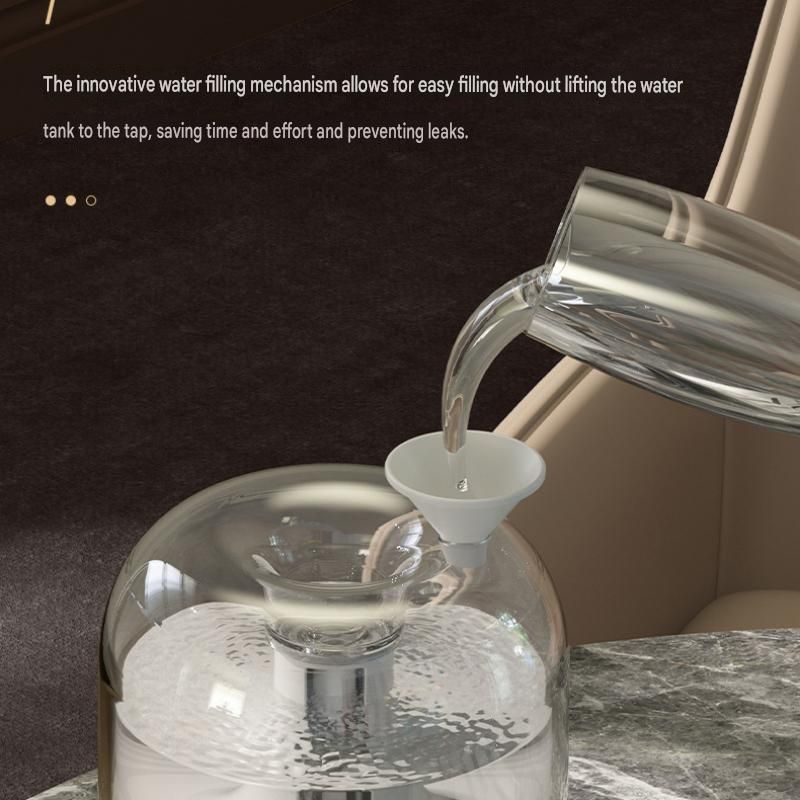 2-piece Bedroom Atmosphere Bundle â€“ White Ultrasonic Aroma diffuser Humidifier & Starry Sky Series Projector Night Light for Relaxing Home Decor, Perfect Gift for Her