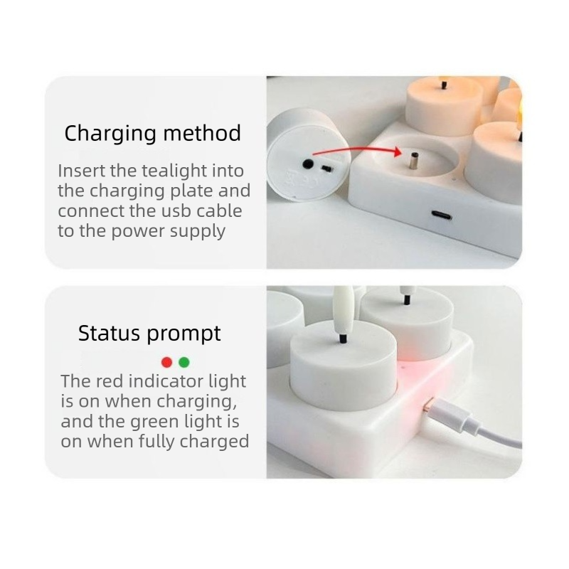 Birthday Party Backdrop and Rechargeable LED Candle Set - 180x115 cm Printed Floral, balloon, and candle patterns "Happy Birthday" polyester banner, includes 6 LED candles for Indoor Celebration Decor
